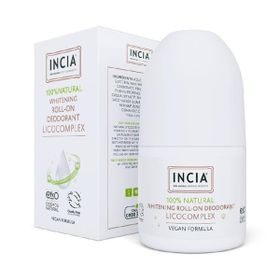 Incia 50 ml Beyazlatıcı Ter Kokusu Önleyici Doğal Roll-On Deodorant