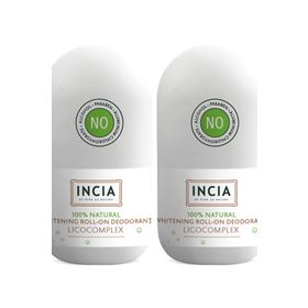 Incia 50 ml x 2 Adet Beyazlatıcı Doğal Roll-On Deodorant