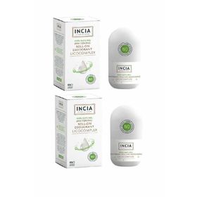 Incia 50 ml x 2 Adet Beyazlatıcı Doğal Roll-On Deodorant