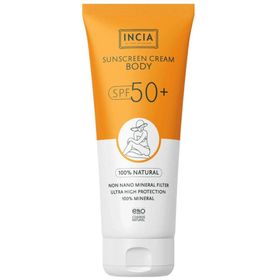 Incia 50 Spf 150 ml Vücut Için %100 Doğal Güneş Kremi