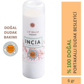 Incia 6 gr Doğal Kids Portakallı Dudak Besleyici Bakım Kremi