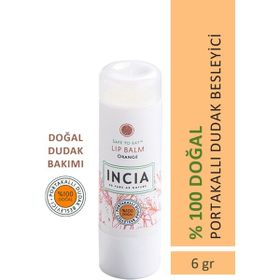 Incia 6 gr Doğal Kids Portakallı Dudak Besleyici Bakım Kremi