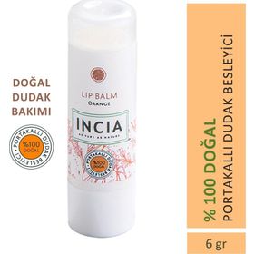 Incia 6 gr Doğal Kids Portakallı Dudak Besleyici Bakım Kremi