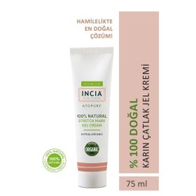 INCIA 75 ml %100 Doğal Hamilelikte Karın Çatlak Önleyici Avokado Yağı Jel Kremi