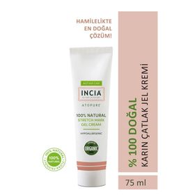 INCIA 75 ml %100 Doğal Hamilelikte Karın Çatlak Önleyici Avokado Yağı Jel Kremi