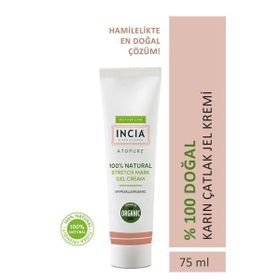 INCIA 75 ml %100 Doğal Hamilelikte Karın Çatlak Önleyici Avokado Yağı Jel Kremi