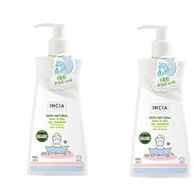 Incia Doğal 2x350 ml Çocuk Jel Şampuan