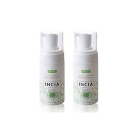 Incia Doğal İpeksi 2 X 125 ml Yağlı Ciltler İçin Yüz Temizleme Köpüğü
