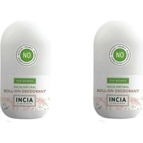Incia Doğal Kadınlar İçin 2x50 ml Roll-On Deodorant