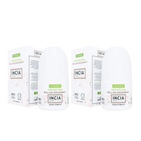 Incia Doğal Kadınlar İçin 2x50 ml Roll-On Deodorant