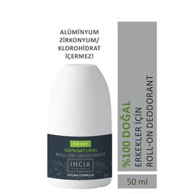 Incia Incia Antiperspirant Ter Önleyici Leke Yapmayan Erkek Roll-On Deodorant 50 ml