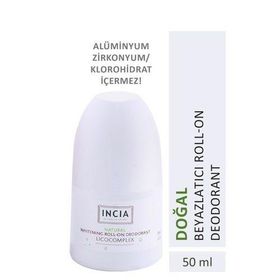 Incia Natural Whitening Beyazlatıcı Kompleks Doğal 50 ml Roll-On