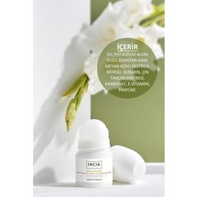 Incia Whitening Antiperspirant Ter Önleyici Leke Yapmayan Roll-On Deodorant 50 ml