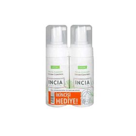 Incia Yağlı Ciltler İçin Doğal 2x125 ml Yüz Temizleme Köpüğü