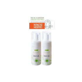 Incia Yağlı Ciltler İçin Doğal 2x125 ml Yüz Temizleme Köpüğü