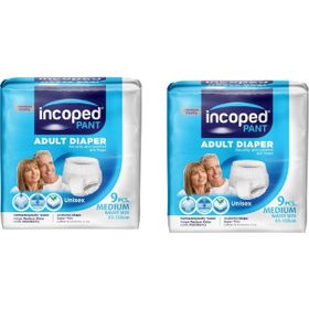 Incoped Pant Medium 2x9 Adet Emici Külot