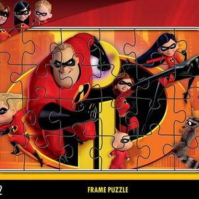 Incredibles Frame 24 Parça Puzzle