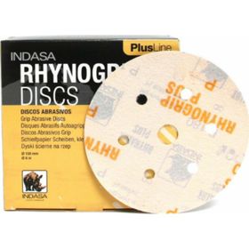Indasa P28050 Adet 6 Delik Rhynogrıp Plus 150mm Hookıt Disk Zımpara