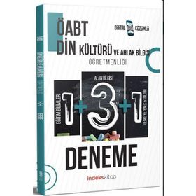 İndeks Kitap - ÖABT Din Kültürü Öğretmenliği 5 Deneme Dijital Çözümlü