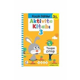 İndigo Çocuk Küçük Dahiler +3 Yaş Aktivite Kitabı 3