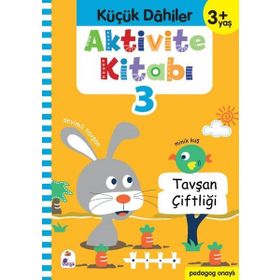 İndigo Çocuk Küçük Dahiler +3 Yaş Aktivite Kitabı 3