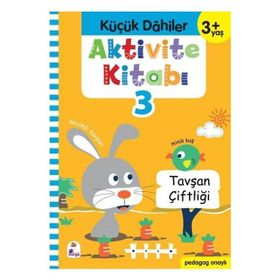 İndigo Çocuk Küçük Dahiler +3 Yaş Aktivite Kitabı 3