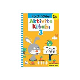 İndigo Çocuk Küçük Dahiler +3 Yaş Aktivite Kitabı 3
