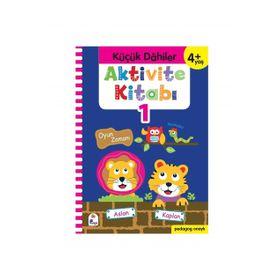İndigo Çocuk Küçük Dahiler +4 Yaş Aktivite Kitabı 1
