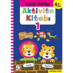 İndigo Çocuk Küçük Dahiler +4 Yaş Aktivite Kitabı 1