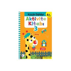 İndigo Çocuk Küçük Dahiler +4 Yaş Aktivite Kitabı 3