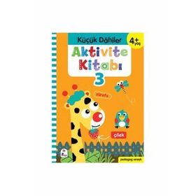 İndigo Çocuk Küçük Dahiler +4 Yaş Aktivite Kitabı 3