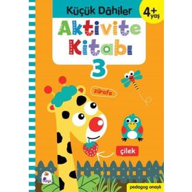 İndigo Çocuk Küçük Dahiler +4 Yaş Aktivite Kitabı 3