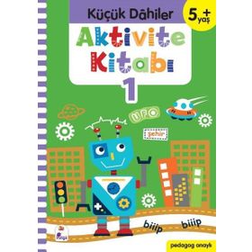 İndigo Çocuk Küçük Dahiler +5 Yaş Aktivite Kitabı 1