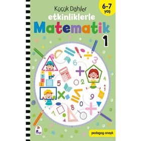 İndigo Çocuk Yayınları 6-7 Yaş Küçük Dahiler Etkinliklerle Matematik 1. Kitap