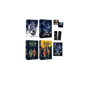 İndigo Yayınları Kar Küresi - Kar Tanesi - Sıfır Kilometre + 3391 km Karton Kapak-Beyza Alkoç 4 Kitap Set