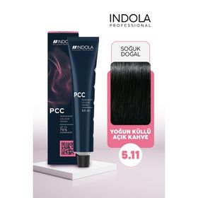 İndola Fessional Hair Dye Profesyonel 5.11 Yoğun Küllü Açık Kahve Saç Boyası