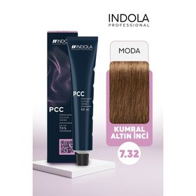 İndola Fessional Hair Dye Profesyonel 7.32 Kumral Altın İnci Saç Boyası