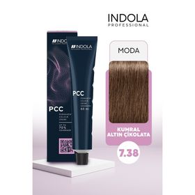 İndola Fessional Hair Dye Profesyonel 7.38 Kumral Altın Çikolata Saç Boyası