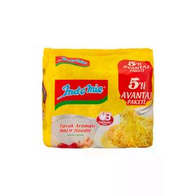 İndomie 70 gr Tavuk Aromalı Noodle (5 adet)