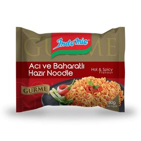 Indomie 80 gr Paket Gurme Acı ve Baharatlı Hazır Noodle