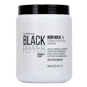 Inebrya 1000 ml Black Pepper Hasarlı Saçlar Besleyici Maske