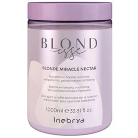 Inebrya 1000 ml Blondesse Blonde Miracle Sarı Saçlar Besleyici Maske