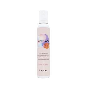 Inebrya 200 ml Ice Cream Dry-T Whipped Cream Besleyici Durulanmayan Saç Köpüğü