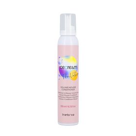 Inebrya 200 ml Ice Cream Pro-Volume Mousse Conditioner İnce Telli Saçlar Hacim Köpüğü