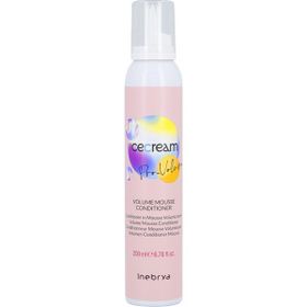 Inebrya 200 ml Ice Cream Pro-Volume Mousse Conditioner İnce Telli Saçlar Hacim Köpüğü