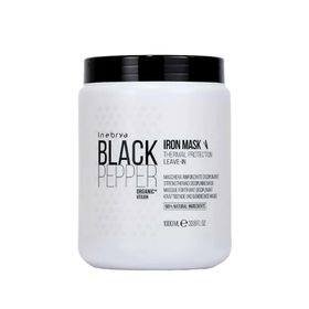 Inebrya Black Pepper Thermal Protection Iron Mask Isı Koruyucu Güçlendirici 1000 ml Saç Maskesi