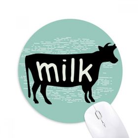 İnek Yuvarlak Mouse Pad