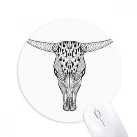 İnek Yuvarlak Mouse Pad