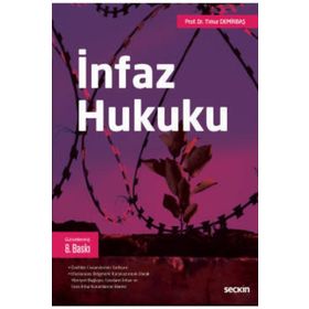 İNFAZ HUKUKU - TIMUR DEMIRBAŞ