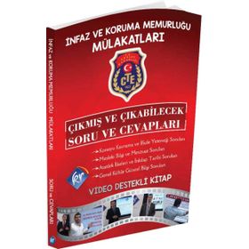 İnfaz ve Koruma Memurluğu Mülakatları Çıkmış Soru ve Cevapları - KR Akademi Yayınları